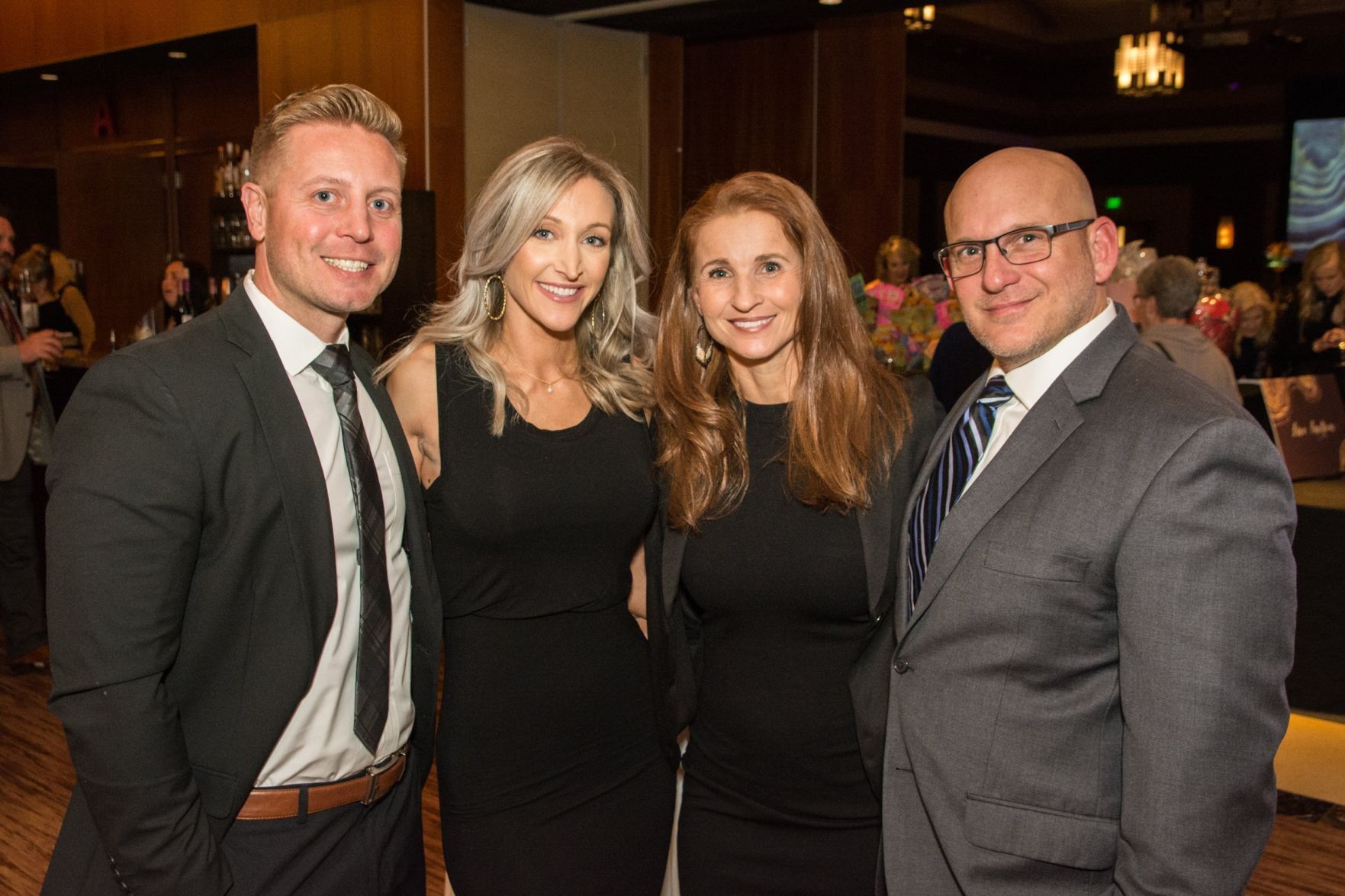 DJ and Natalie Koester, Amy and Nate Smith